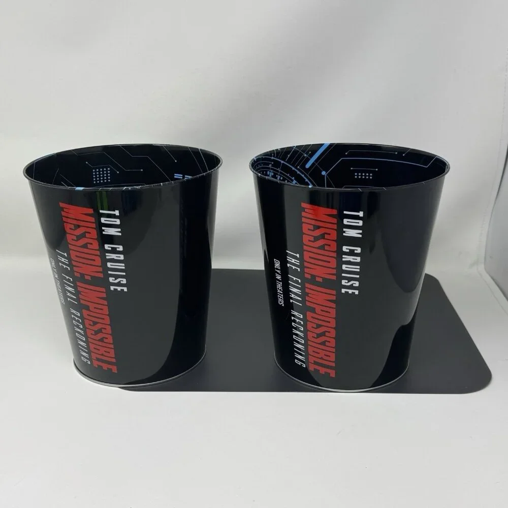 MISSION IMPOSSIBLE THE FINAL RECKONING - 2x 130 oz. Popcorn Tin/Bucket 2025